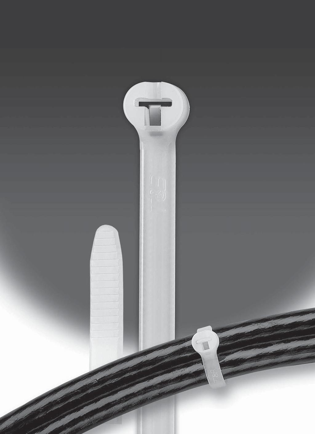 Ty-Rap Cable Fastening Systems Why Choose Genuine Ty-Rap Cable Ties? Rounded, Low Profile Head gives a professional, quality look to wire bundling projects.