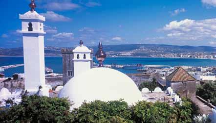 Tangier, crossroads of civilizations Located in northern Morocco, Tangier overlooks the Strait of Gibraltar, 15 km off the Spanish coast, glorified by artists and scholars from all around the world