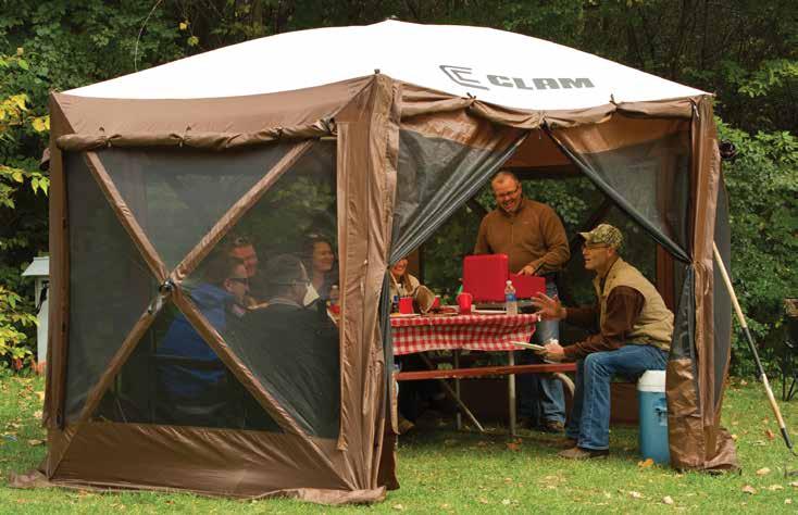 The Quick-Set Series shelters are easy to use out