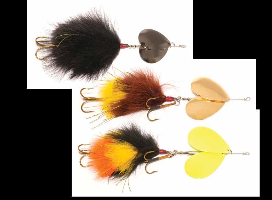 The BigTooth Secret Keel Design makes this bucktail run straight and true.