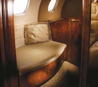 56 m 3 ), the Sovereign s interior is significantly larger than the