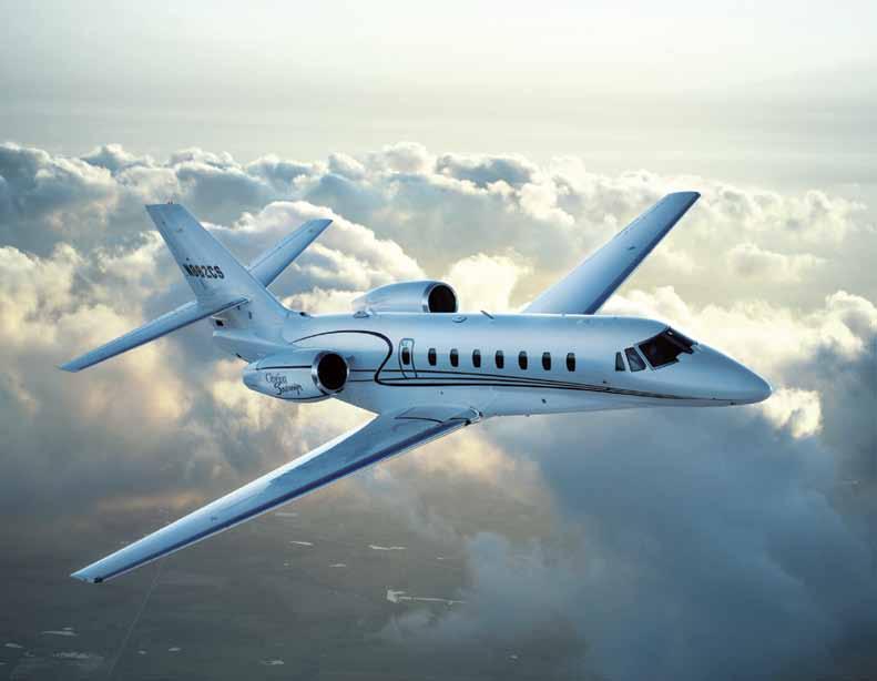 Welcome Everywhere In addition to FAA certification, the Citation Sovereign has been awarded type certification by the European Aviation Safety