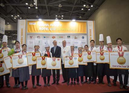 Nestle Professional showed their continued support by sponsoring the Chef s Lounge as they did in 2015, and with plenty of interest for sponsorship
