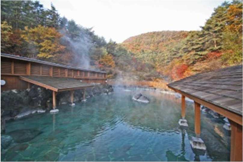 by car from Shima Onsen Central Area) After the walk, heal your tiring body with the public bath Seiryu no Yu. (About 5 min.