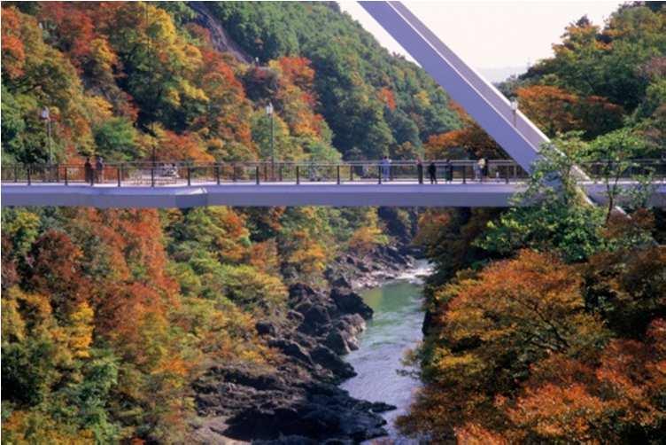 Wa-tetsu Watarase Keikoku Railway (Wa-tetsu) Let s take a trip to see autumnal foliage by Watarase Keikoku Railway!