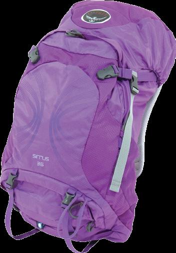 design and features in a ventilated daypack. We ve simplified the fit with two torso sizes that match the fit range of Osprey s women s specific styles.