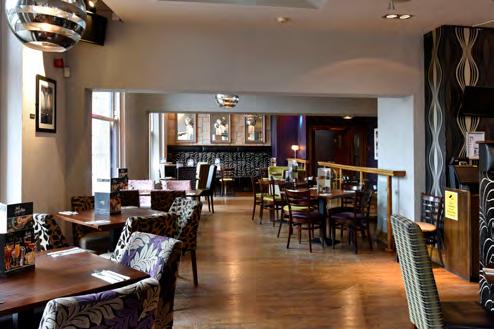 The Slug & Lettuce occupies the front section of the property and has fantastic views over the river, with ancillary storage and kitchen