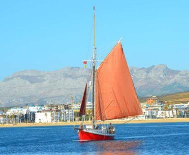 As The Rock passed behind our port quarter we approached the Costa del Sol and the wind calmed