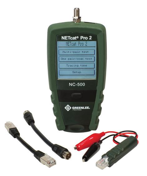 Cable Identification, Locating / Testing Equipment Professional all-in-one cutter and stripper for both twisted pair and coaxial cables!