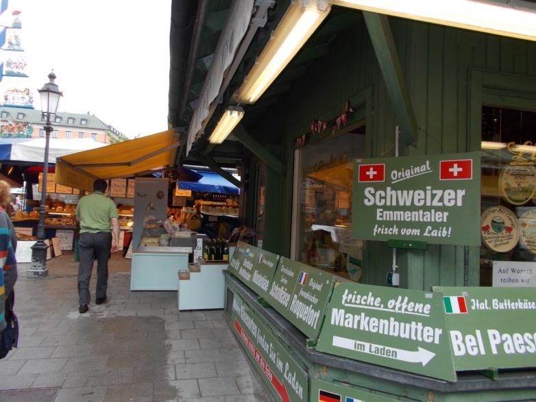 The Market Munich has many