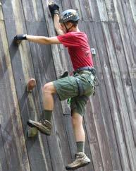 i, leading a group on a climbing activity. Who can participate?