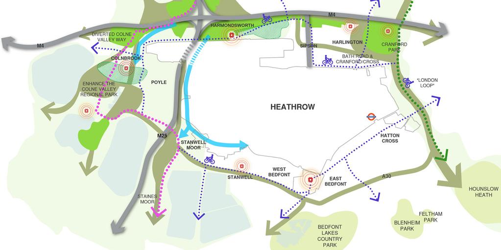 Changes would also be required to the layout of Junctions 14 and 14a, and the width and alignment of the stretch of the M2 between Junctions 14 and 1 where the new runway will be.