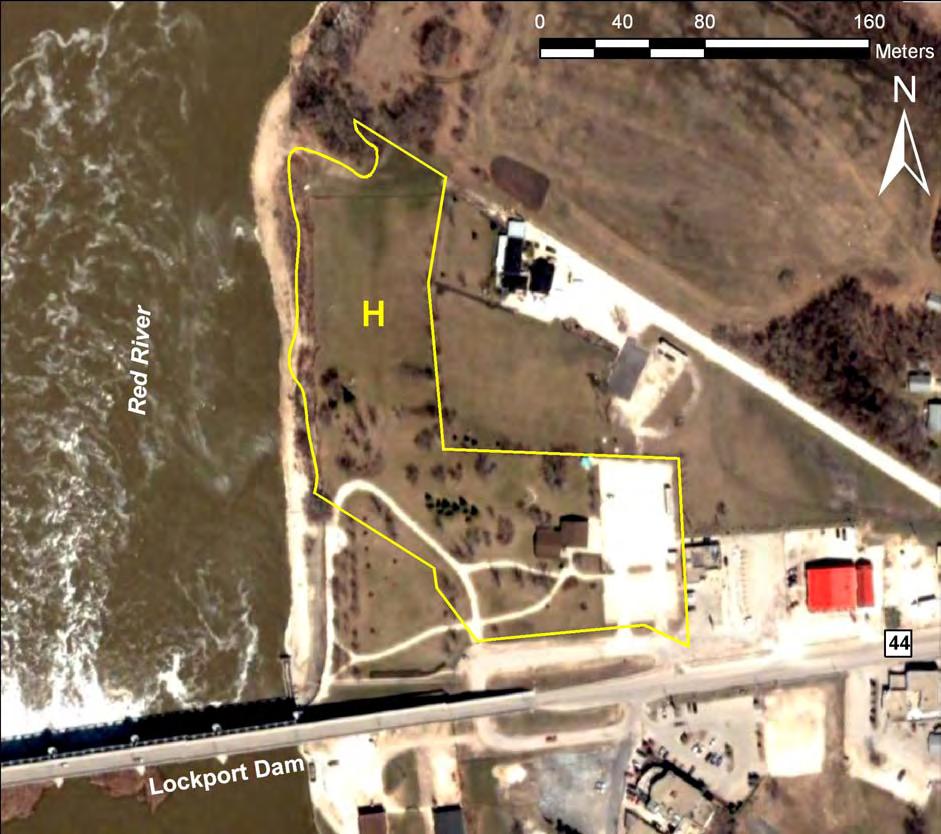 Lockport Drawn from Director of Surveys Plan #19838 Land Use Category Heritage (H) Size: 2.26 ha or 100% of the park.