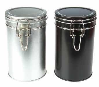 All of our tins are coated with a food safe lacquer.