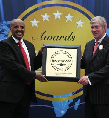 Passenger Choice Awards for Best Airline in Africa for the third time in a row on Oct. 1, 015. CAPA Airline of the Year Award, one of the top airline awards on Oct. 8, 015.
