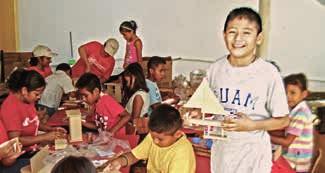 You ll help empower underprivileged local children, as well as providing them with a safe haven to learn and play in.