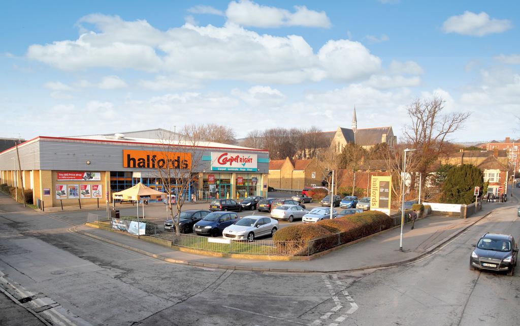 HALFORDS (PART SUB-LET TO