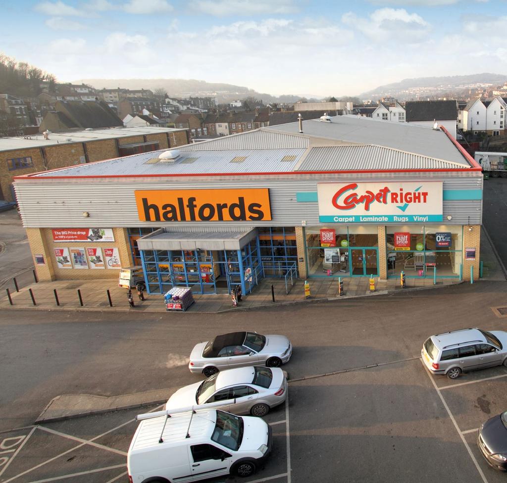 Planning was originally granted in 1989 (reference 89/00401) for the erection of a Class A1 non-food retail warehouse including car service centre, car parking and access.