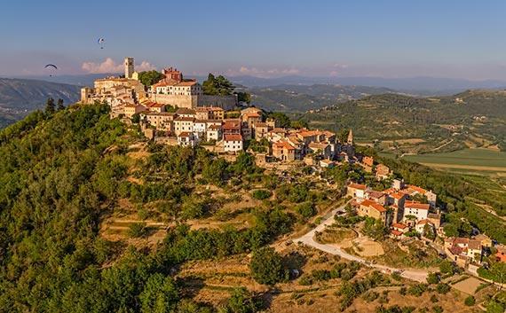 The wedge- shape Istrian Peninsula has a lot to offer. Its coastline with gentle green slopes is more serene than sensational.