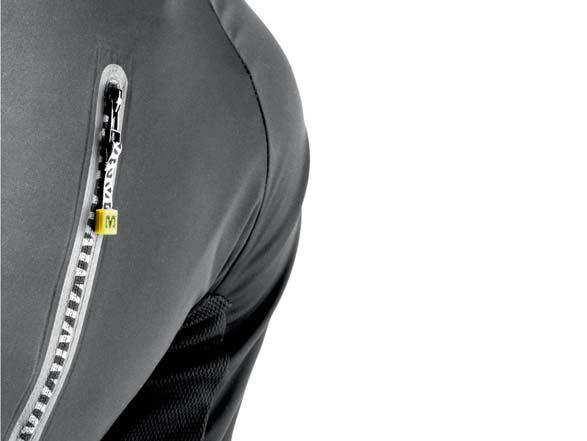 cold to very cold weather (-15 to 8 C) Clima Ride Technology Rain Ride Rain protection Fully seam sealed apparel with