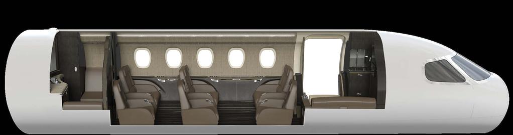 EXPERIENCE A NEW WAY TO TRAVEL Ten large windows optimally located