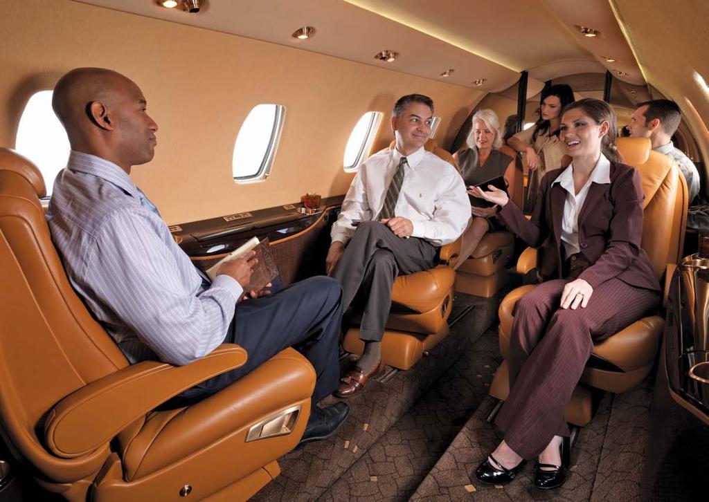 a STanDoUT among STanD-UP BUSineSS jets. As soon as they board a, most people find themselves doing something they rarely can on other business jets in its category. Standing.