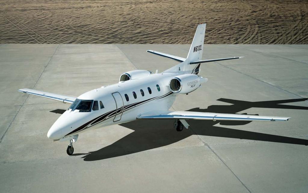 citation XLS+ PeRfoRmance and SPecificaTionS maximum Cruise speed (31,000 ft /9,449 m, mid cruise weight) 441 ktas 817 km/hr nbaa ifr range (100 nm alternate) Full fuel, maximum takeoff weight 1,858