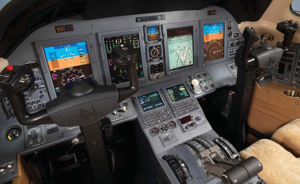 proven performance: The collins pro line 21 cockpit. We always make two things paramount in any Citation flight deck: safety and user friendliness.