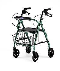 It features a comfortable knee pad for resting the wounded limb, and it is easily maneuverable with its five-inch front swivel wheels.