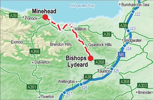 How to find us: Map by kind permission of Stephen Edge By Road: Bishops Lydeard station (TA4 3RU) is on the A358, west of Taunton with a large free car park (height restriction of 2.4m).