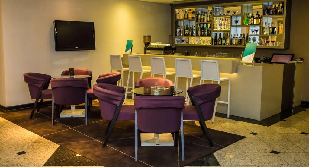 GASTRONOMY Cozy and modern atmosphere, the Namoa Lobby Bar offers variety of