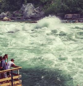 White Water Walk Deep in the Niagara Great Gorge, explore the boardwalk overlooking some of the world s wildest stretches of class 6 rapids.