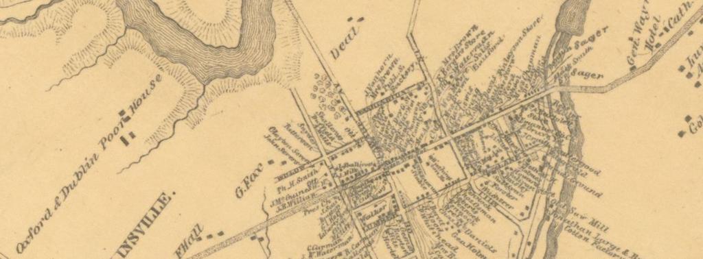 Holmesburg 1860 to 1900 Holmesburg continued to grow rapidly during and after the Civil War. The 1862 map below shows the village scurrying with life.