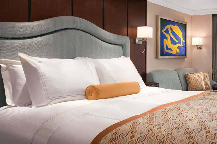 Staterooms STATEROOMS OF UNRIVALED ELEGANCE Space is perhaps the ultimate luxury, ad that is somethig all of our accommodatios provide i lavish excess.