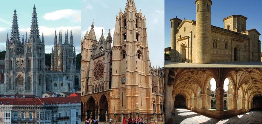 You can visit Monasterio de San Pedro Cardeña, Cartuja de Miraflores and other churches. Of course, the Burgos Cathedral is the most important building in the city. Accommodation in Burgos. Day 2.