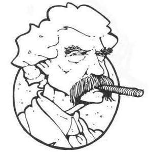 Леонардо да Винчи је могао да пише једном руком и црта другом. Марк Твен је рођен 1835. године када се појавила Халејева комета. Умро је 1910.