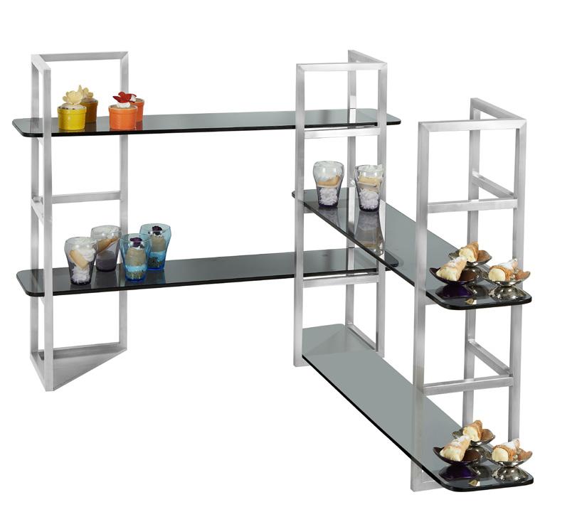 perfect for back bar displays and buffets.