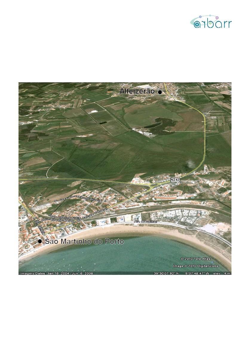 Location of Villa (Alfeizerão) &