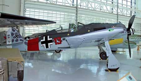 Evergreen s FW 190 Also on display in the museum is the Douglas A-26C Invader Million Airess NL26BP that is owned by Rick Sharpe, Houston, Texas, and