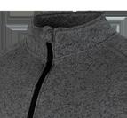 Constructed from a technical fleece that is unlike the traditional fleece, its smooth