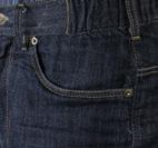 Constructed with 13 oz stretch denim to ensure 24/7 comfort, and a gusseted crotch for enhanced maneuverability.