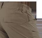 The shorts are constructed with 8 oz poly/cotton blend ripstop fabric for superior