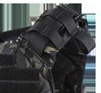 Heavyweight MOLLE on the front and back along with hook and loop MOLLE provide