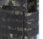 tactical vests Heavyweight webbing for modular attachments Front map pocket with