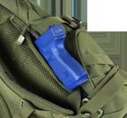 Outfitted with webbing and a concealed carry pocket, it is great for