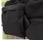 access zipper pocket on the flap Organizer pockets under the flap