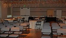 intimate Marian Zimmer Auditorium is the perfect size for your family, wedding party, or company.