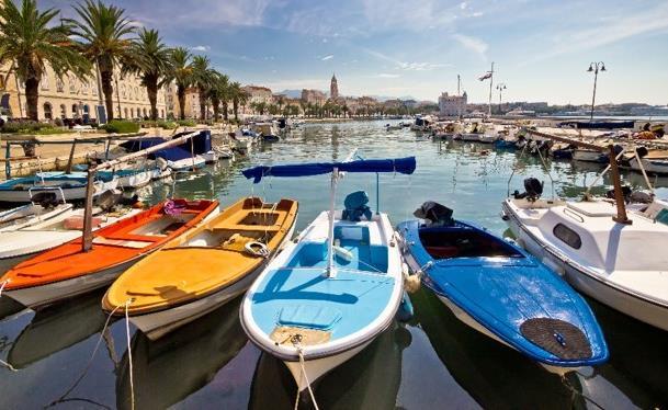 Schedules vary East Europe New SEASONAL destinations Split Split is the second largest city of Croatia with a population of approximately 180,000.