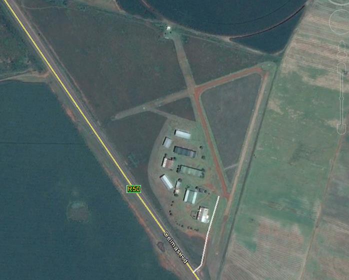 Figure 3: Shows the area FABA aerodrome Aerodrome Location Bapsfontein, Benoni, Gauteng Aerodrome Co-ordinates S25 58.00', E028 23.