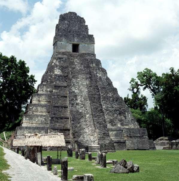 Temple I Tikal, Petén,